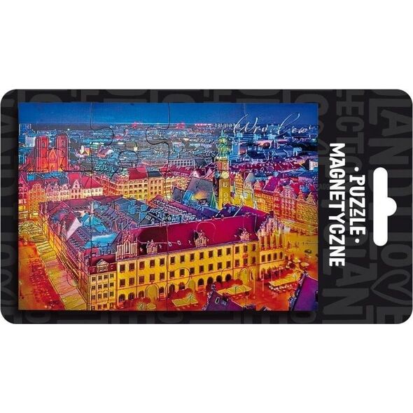Pan Dragon Magnes puzzle Wrocław ILP-MAG-PUZZ-WR-01