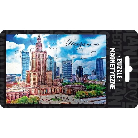 Pan Dragon Magnes puzzle Warszawa ILP-MAG-PUZZ-WAR-02