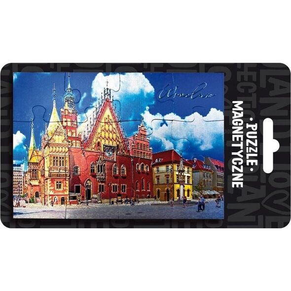Pan Dragon Magnes puzzle Wrocław ILP-MAG-PUZZ-WR-02