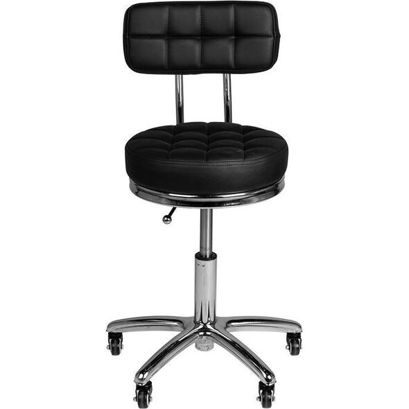 Activeshop TABORET KOSMETYCZNY AM-877 CZARNY