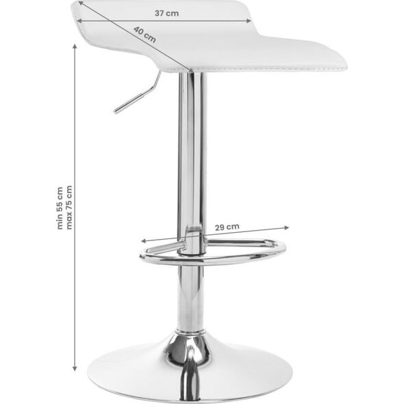 Activeshop HOKER BAROWY QS-B08 BIAŁY