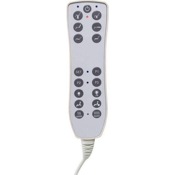 Azzurro FOTEL KOSMETYCZNY ELEKTR. AZZURRO 708BS PEDI PRO EXCLUSIVE 3 SILN. PODGRZEWANY