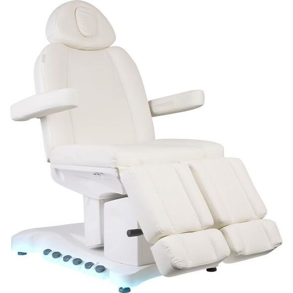 Azzurro FOTEL KOSMETYCZNY ELEKTR. AZZURRO 708BS PEDI PRO EXCLUSIVE 3 SILN. PODGRZEWANY
