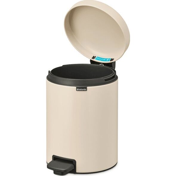 Kosz na śmieci Brabantia Kosz pedałowy New Icon 5L Soft Beige 149900