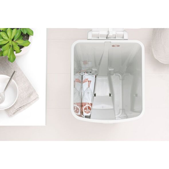 Kosz na śmieci Brabantia Kosz pedałowy Step Up 40l Light Grey 800009