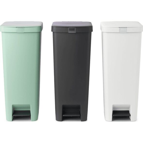 Kosz na śmieci Brabantia Kosz pedałowy Step Up 40l Light Grey 800009