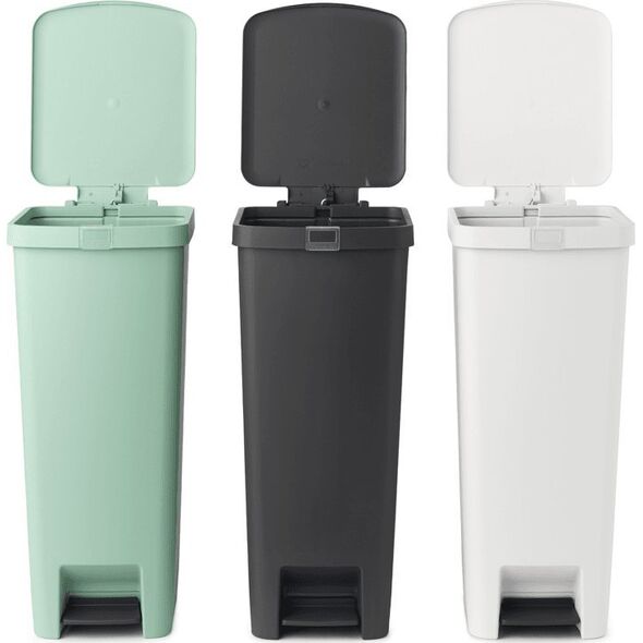 Kosz na śmieci Brabantia Kosz pedałowy Step Up 40l Light Grey 800009