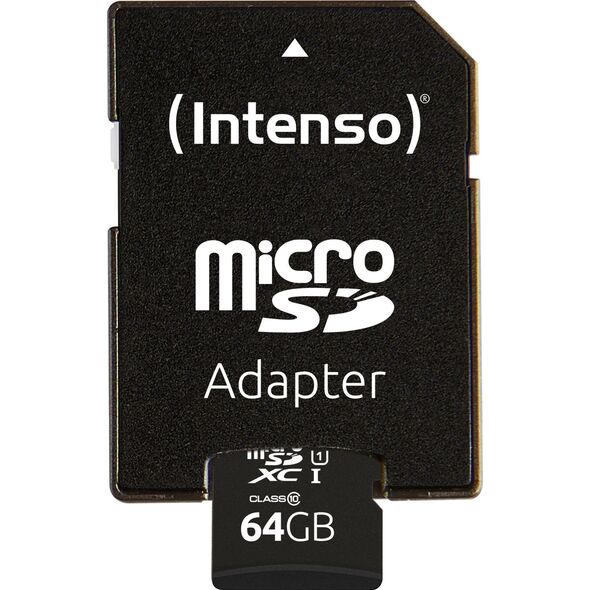 Karta Intenso Performance MicroSDXC 64 GB Class 10 UHS-I/U1  (3424490)