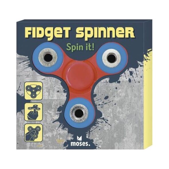 Moses Finger Spinner - Czerwony - Zabawka zręcznościowa