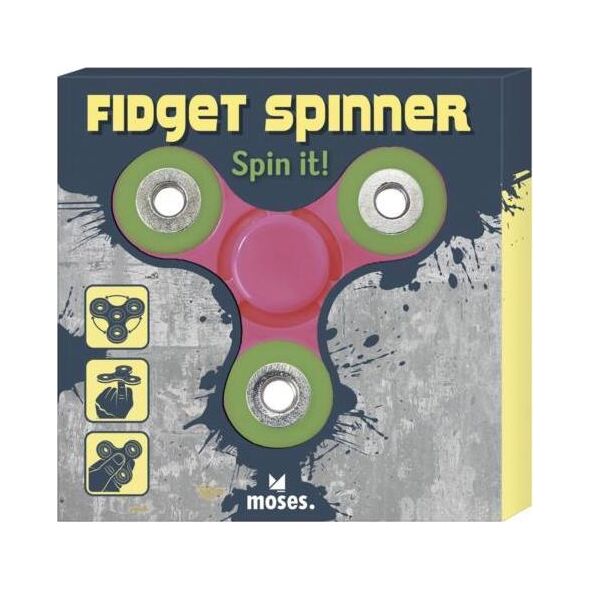 Moses Finger Spinner - Różowy - Zabawka zręcznościowa
