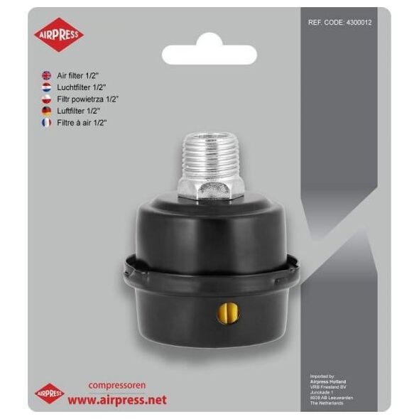 UN FILTR POWIETRZA ZASSAWNY 1/2''