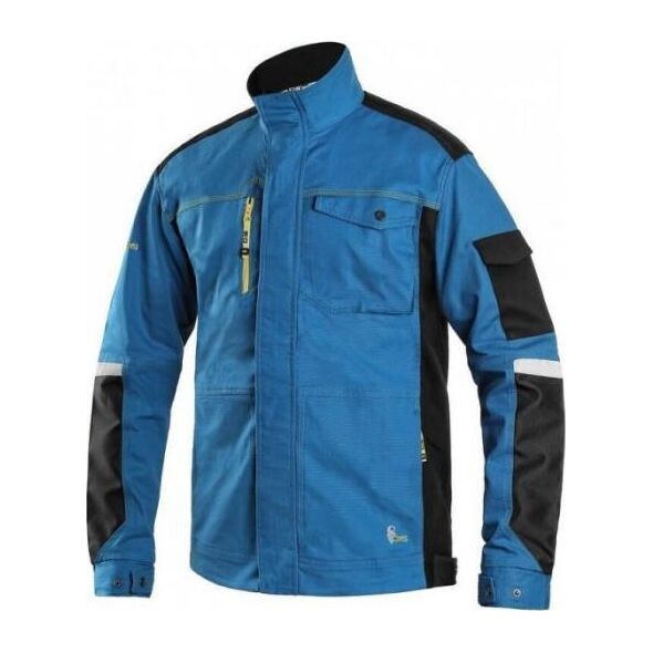 UN BLUZA/KURTKA CXS STRETCH NIEBIESKO-CZARNA ROZMIAR 50