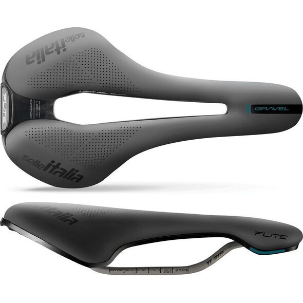 Selle Italia Siodło SELLE ITALIA FLITE BOOST GRAVEL TI316 SUPERFLOW S (id match S3), TI 316 Rail, Fibra-Tek, Light Gel, 228g (NEW)