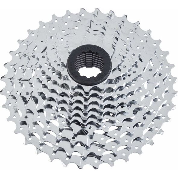 Microshift Kaseta MICROSHIFT XLE 10.rzędowa, Stalowa, Kompatybilna z Shimano, 11-13-15-17-19-21-24-28-32-36, Chrom, (NEW)