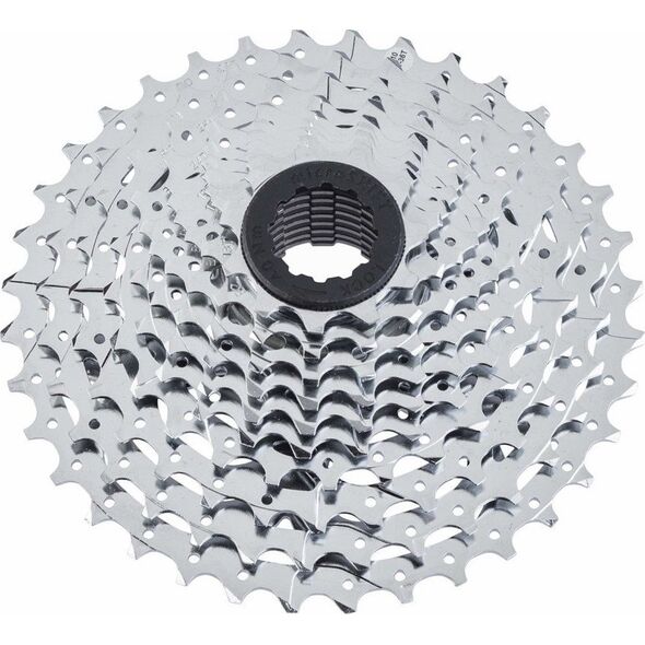 Microshift Kaseta MICROSHIFT XLE 10.rzędowa, Stalowa, Kompatybilna z Shimano, 11-13-15-17-19-21-24-28-32-36, Chrom, (NEW)