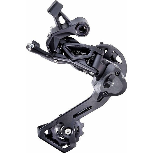 Microshift Przerzutka Tylna MICROSHIFT XLE, 10-11.rzędowa, Kompatybilna z Shimano, Średni Wózek, Max. Tryb 40-46T, Pojemność 41T, Sprzęgło (NEW)