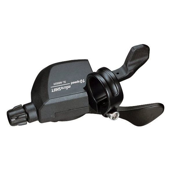 Microshift Manetka MICROSHIFT XLE, Prawa, 10.rzędowa, Kompatybilna z Shimano, Xpress Trigger, Bez Wskaźnika Przełożeń (NEW)