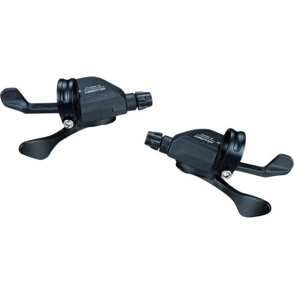 Microshift Manetki MICROSHIFT MARVO, Para, 9.rzędowe(2/3x9), Kompatybilne z Shimano, Xpress Trigger, Bez Wskaźnika Przełożeń (NEW)