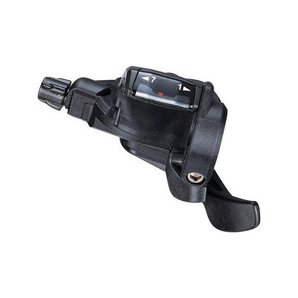 Microshift Manetka MICROSHIFT, Prawa, 7.rzędowa, Kompatybilna z Shimano, Thumb Tap, Optyczny Wskaźnik Przełożeń (NEW)