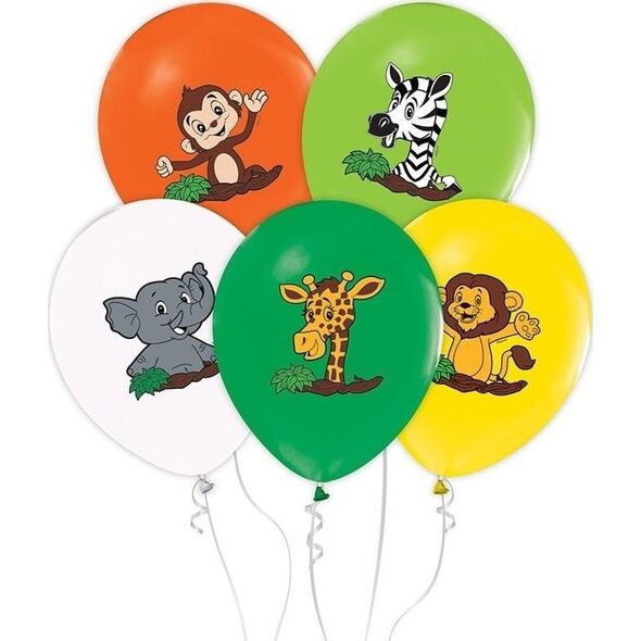 GoDan Balony Safari 30cm 5szt