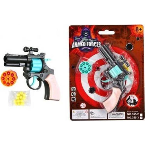 Trifox Pistolet na kapiszony i kulki MIX
