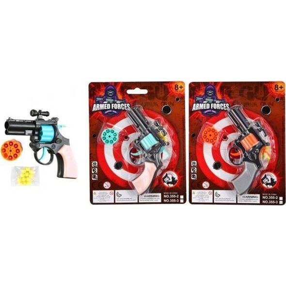 Trifox Pistolet na kapiszony i kulki MIX