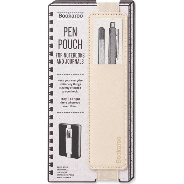 IF Bookaroo Pen Pouch - uchwyt na długopis beżowy