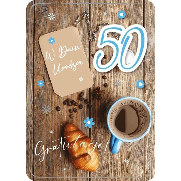 Armin Style Karnet Urodziny 50 GM