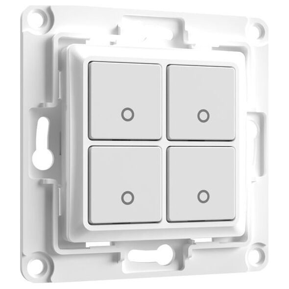 Shelly Home Shelly Accessories "Wall Switch 4" Wandtaster 4-fach Weiß