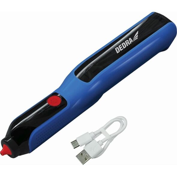 Pistolet do kleju Dedra Pistolet do kleju na gorąco 4V 2,0Ah, 7-8mm, bezprzew. USB