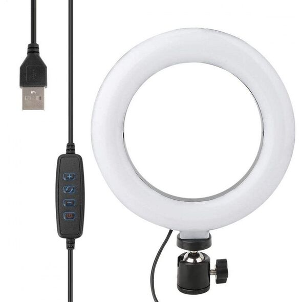Lampa pierścieniowa Platinet RING LAMP  6 INCH WITH A TRIPOD [45608]