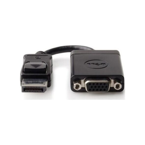Adapter AV Dell DisplayPort - D-Sub (VGA) czarny (Display Port to VGA Adapter)