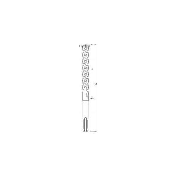 Wiertło Bosch Professional BOSCH WIERTŁO SDS-PLUS 7X- 14 X 250*315MM Uniwersalny