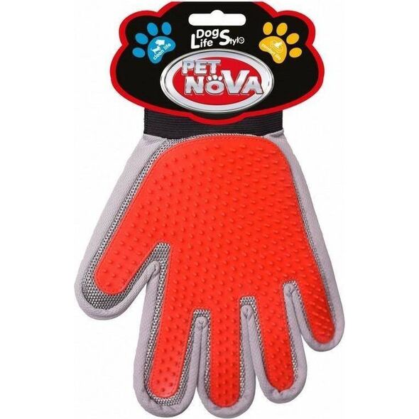 Pet Nova Pet Nova Rękawica Do Wyczesywania Sierści Psa 2In1 - Lewa