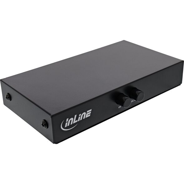 InLine InLine® VGA switch manual 2-port, 15-pin Sub-D HD
