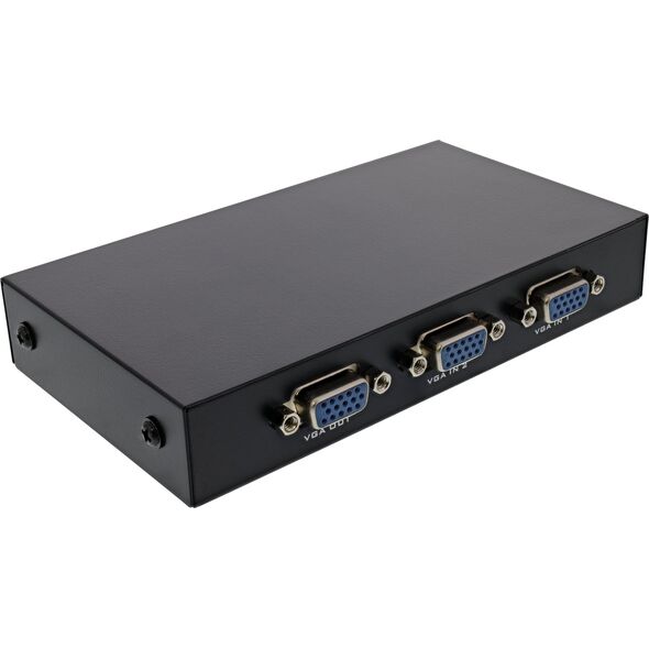InLine InLine® VGA switch manual 2-port, 15-pin Sub-D HD