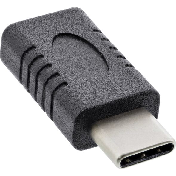 Adapter USB InLine USB-C - USB-C Czarny  (35802A)