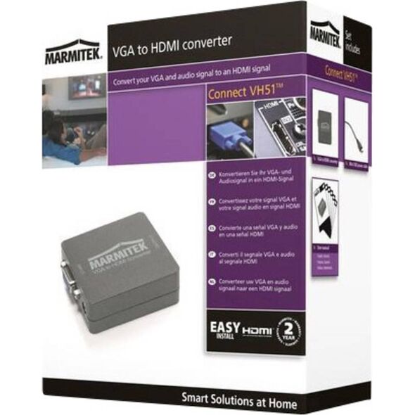 Marmitek Marmitek Connect VH51 HDMI Converter VGA to HDMI