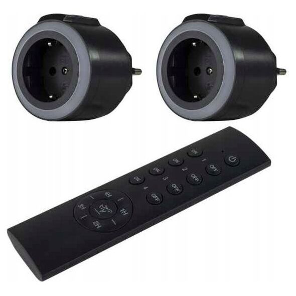 REV REV Radio Switch Set 2 + 1 COMFORT anthracite