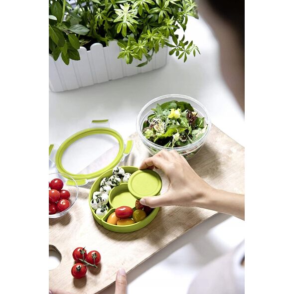 Emsa Emsa Clip&Go Snackbox green 1l