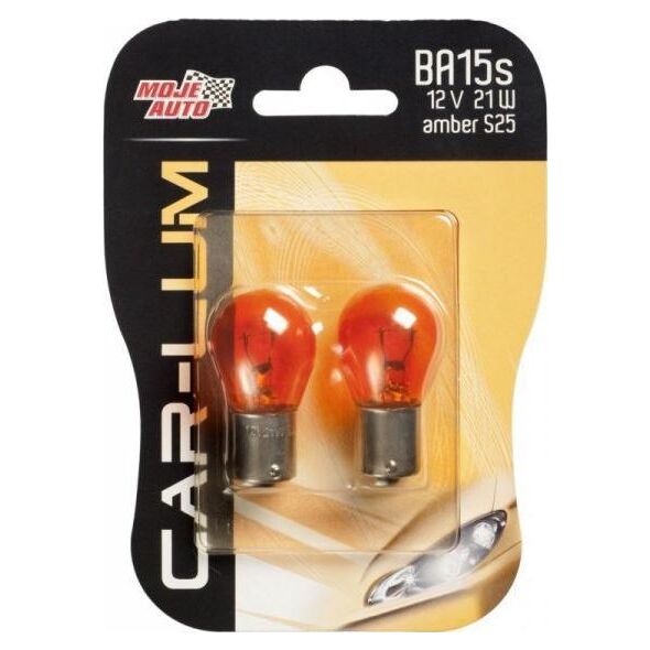 Moje Auto ŻARÓWKA  BAUI5S 21W 12V AMBER