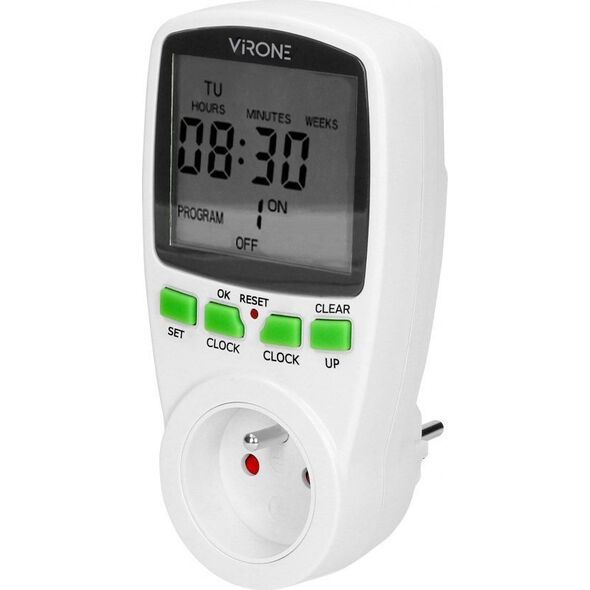 Orno Elektroniczny programator czasowy DT-1 z wyświetlaczem LCD