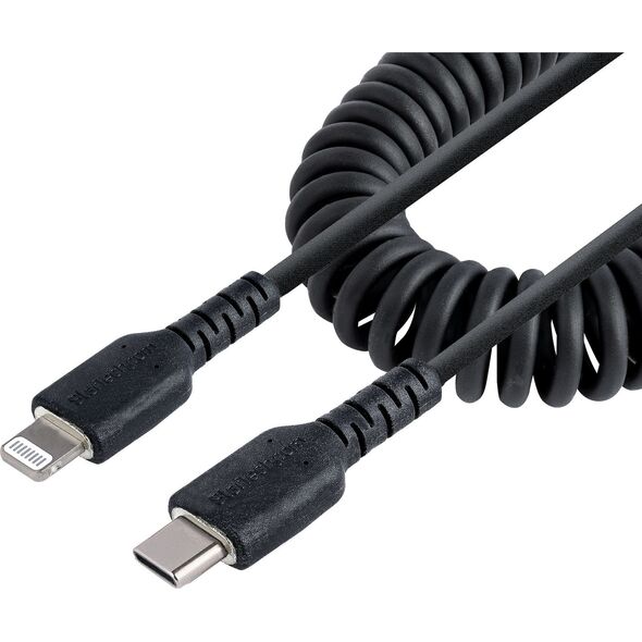 Kabel USB StarTech USB-C - Lightning 1 m Czarny (RUSB2CLT1MBC)