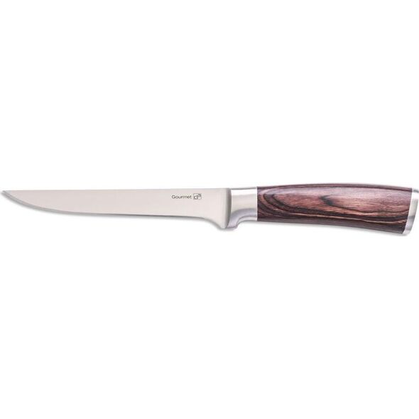 G21 G21 Zestaw noży Gourmet Nature, 5 szt + klocek bambusowy