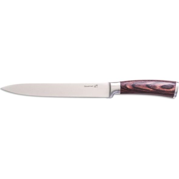 G21 G21 Zestaw noży Gourmet Nature, 5 szt + klocek bambusowy