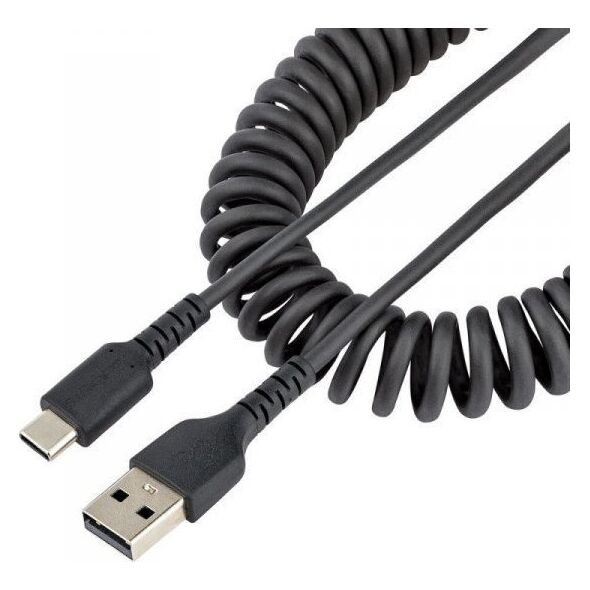 Kabel USB StarTech USB-A - USB-C 1 m Czarny (R2ACC-1M-USB-CABLE)