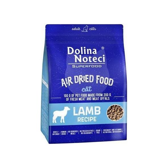Dolina Noteci DOLINA NOTECI Superfood Danie z jagnięciny- karma suszona dla kota 1kg