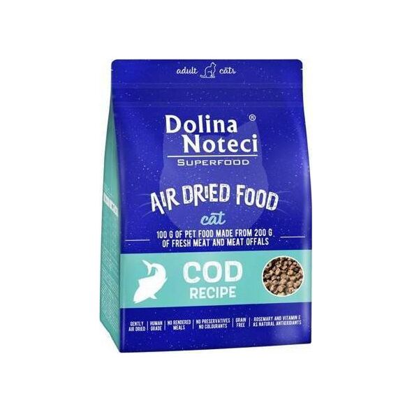 Dolina Noteci DOLINA NOTECI Superfood Danie z dorsza- karma suszona dla kota 1kg