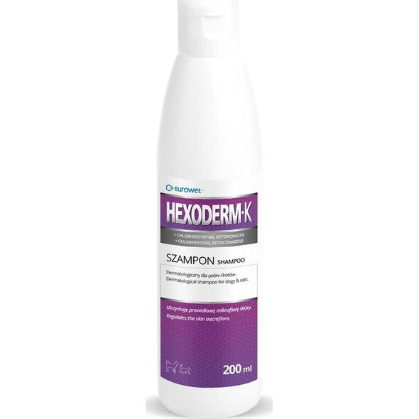EUROWET Szampon Hexoderm K 200ml