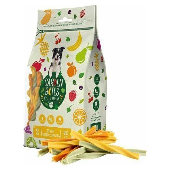 Duvo+ Garden Bites Fruity Dental Swirls S 30 Pcs, Op. 230g